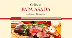 Desktop Screenshot of papa-asada.de